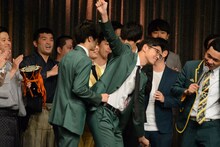 決勝進出が決定した瞬間のトット。