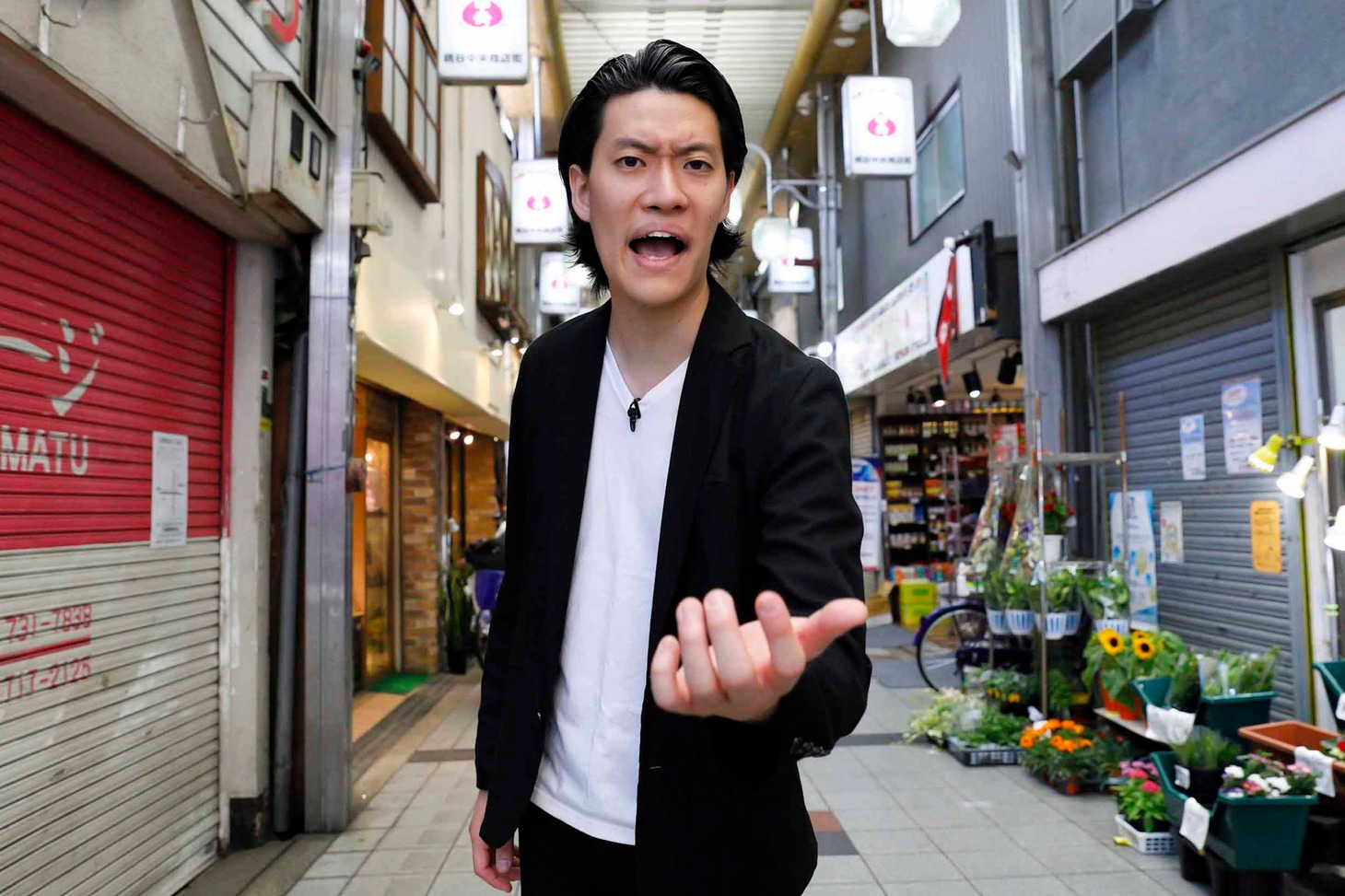 「霜降り明星・粗品が今一番やりたい企画TV～R-1ぐらんぷり2019優勝者特番～」に出演する霜降り明星・粗品。(c)関西テレビ