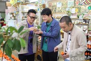 「天狗屋養蜂店 軽井沢」でのロケの様子。(c)テレビ信州