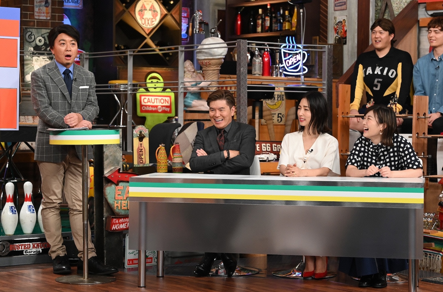 「ウチのガヤがすみません！」のワンシーン。(c)日本テレビ