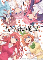 アニメ「五等分の花嫁」キービジュアル