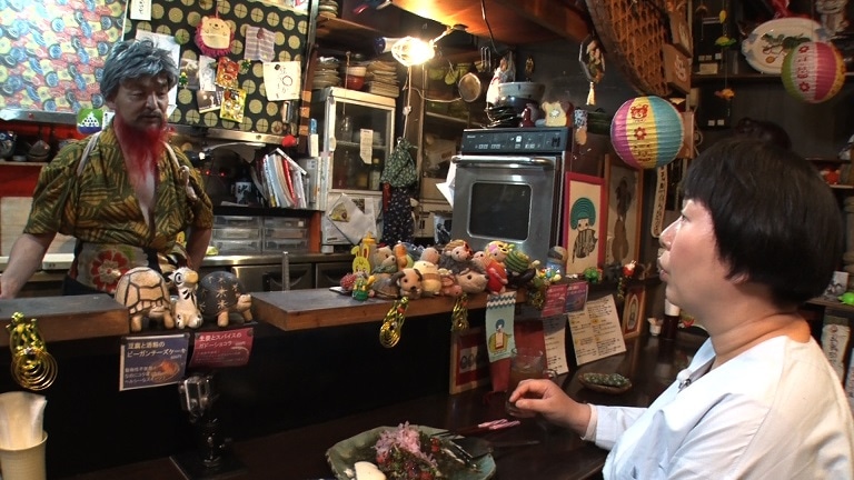 「バカヤロー飯」に登場する森三中・大島（右）。(c)中京テレビ