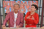左からみのもんた、久本雅美。(c)読売テレビ