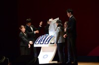 「東京2020オリンピック1年前セレモニ－」の様子。