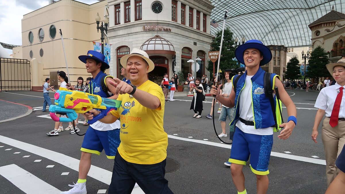 ブラマヨ小杉がusjで クール クルー 体験 浅越ゴエにミストかける お笑いナタリー
