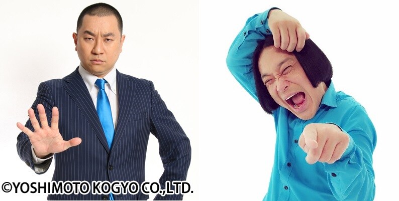 左からレイザーラモンRG、永野。