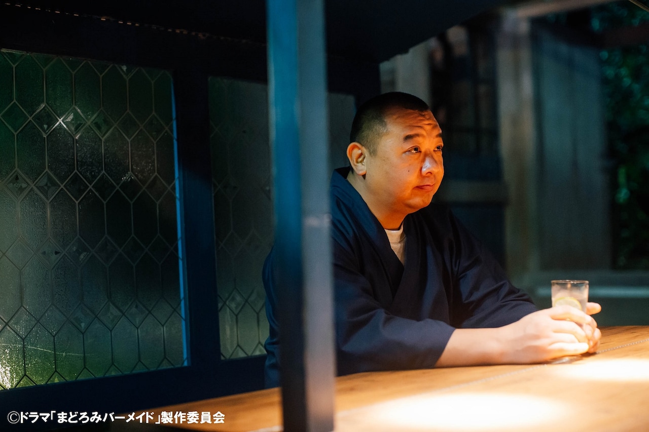 TKO木下、ドラマ「まどろみバーメイド」で酒が飲めない和尚を演じる