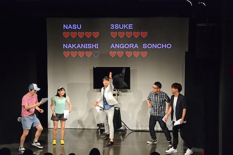 「大喜利ートファイターII」のワンシーン。