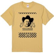 ハリウッドザコシショウとTSUTAYAのコラボTシャツ（Zactory version）。