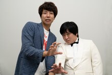 3番手でネタを披露するニッポンの社長。(c)読売テレビ