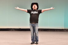 「ハリウッドザコシショウのミニ単独ライブシリーズ SEASON（11）ツアー珍棒-1『漫棒ザコシの劇場版ヘクサー魔美』」に出演したハリウッドザコシショウ。