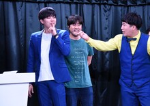 ラフレクランと北尾俊輔氏（中央）。