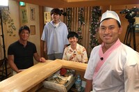 左から長嶋一茂、三四郎・小宮、オードリー若林、オードリー春日。(c)テレビ東京