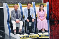 左から山本浩之、寺谷一紀、楪望。(c)MBS