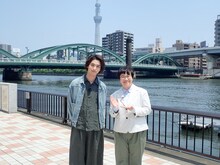 左から横浜流星、ハリセンボン春菜。(c)日本テレビ