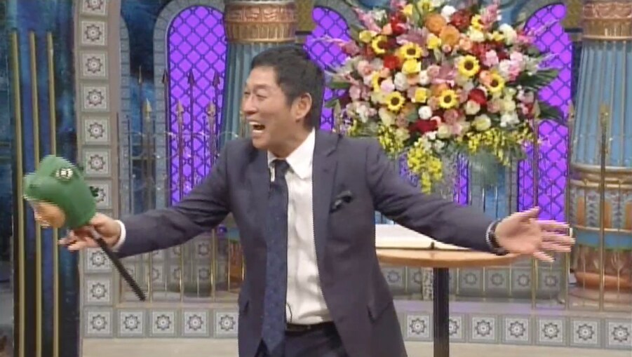 明石家さんま (c)日本テレビ