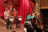 「ネタパレ」で披露される、EXITときつねの“Wパリピ”ぶち上げコラボ。(c)フジテレビ