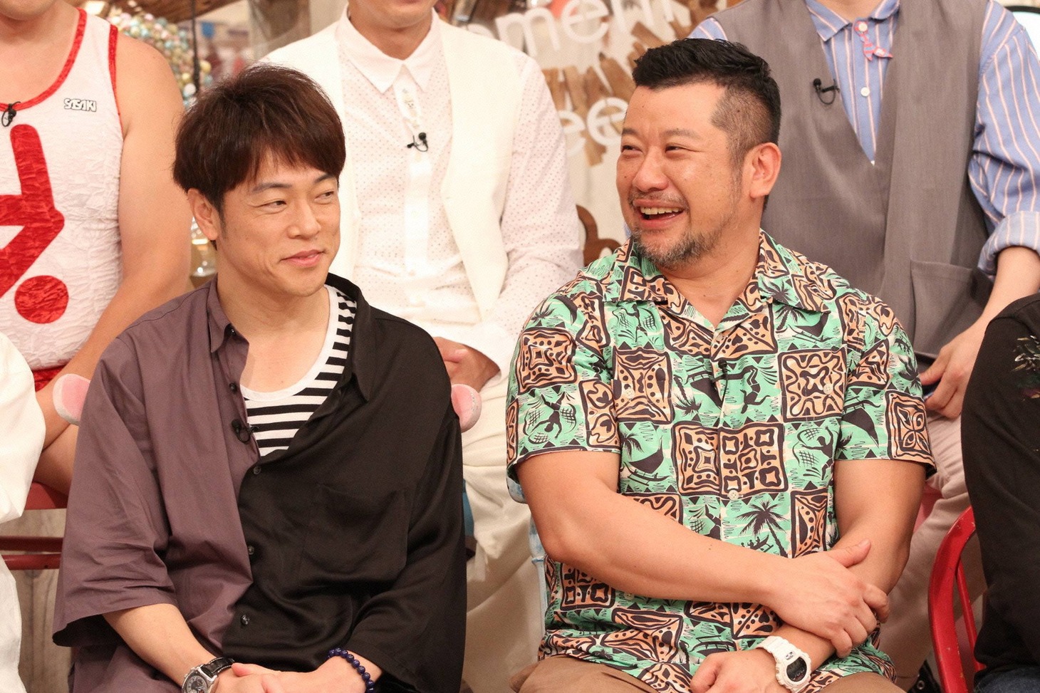 （左から）陣内智則、ケンドーコバヤシ。(c)フジテレビ