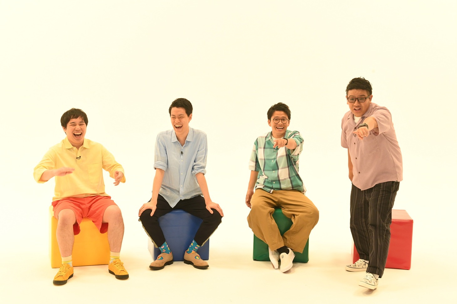 （左から）霜降り明星、ミキ。(c)ABCテレビ