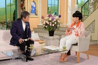 綾小路きみまろと黒柳徹子。(c)テレビ朝日
