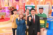 「文化人×過酷ロケ 山里亮太のクイズ!? まさかのバーサーカー」に出演する(前列左から)古関れん、南海キャンディーズ山里、(後列左から)インパルス板倉、笑い飯・西田、野性爆弾くっきー。(c)ABCテレビ