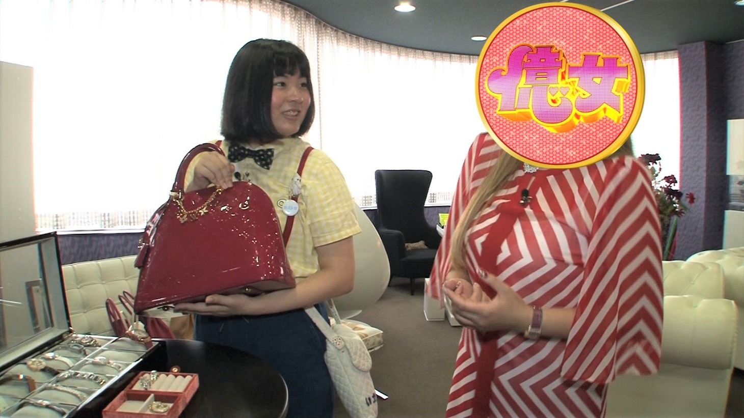 いかちゃんと“億女”。(c)関西テレビ