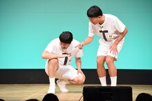 敗者復活戦に参加するチョコレートプラネット。