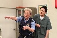 志村けんと千鳥ノブ。(c)フジテレビ