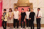 （左から）陣内智則、レインボー、かが屋、ゾフィー。(c)フジテレビ