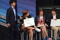 大喜利コーナー「朝活！大喜利」の様子。