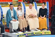 桂三金・雅子夫婦、桂三語・真奈美夫婦。(c)MBS