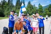 モルック世界大会の様子。