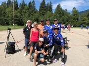 モルック世界大会の様子。