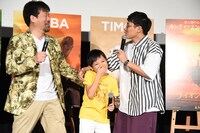 「ライオン・キング」大ヒット記念イベントの様子。