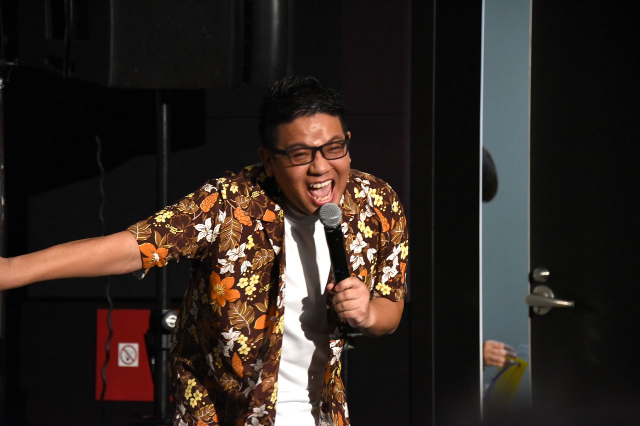 イベントに“乱入”するミキ昴生。