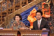 （左から）久本雅美、ロザン宇治原。(c)フジテレビ