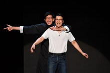 上海よしもとから来たヤン（トット桑原）はエンペラーにしやまとコラボ。