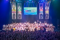 エンディングで実施された写真撮影コーナーの様子。