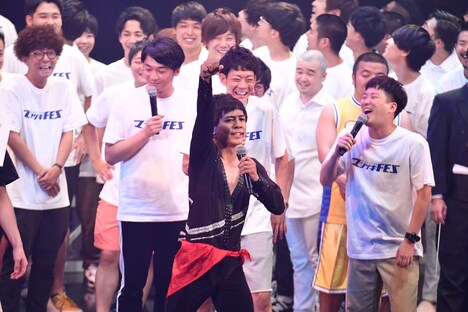 MVPに選ばれたさや香・石井が「マンゲキFES」を締めくくった。