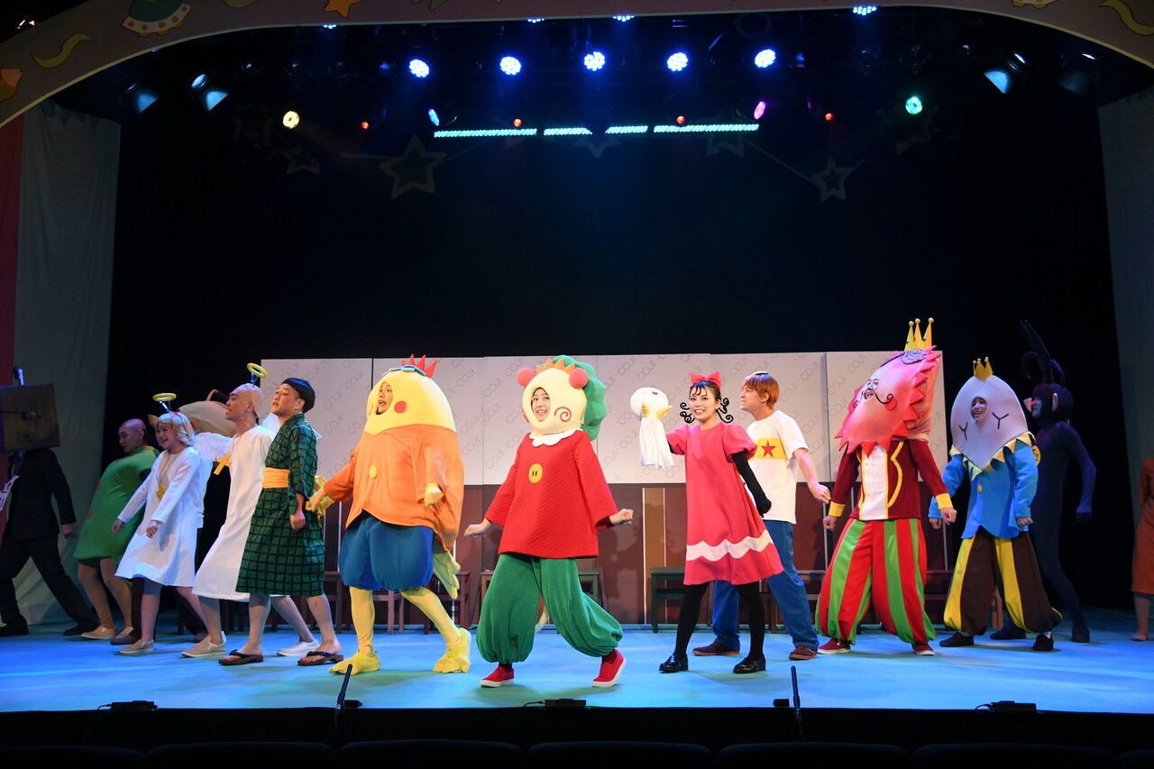 舞台「コジコジ」の公開ゲネプロより。