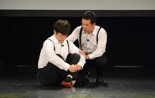 左からニブンノゴ！宮地、プラス・マイナス岩橋。