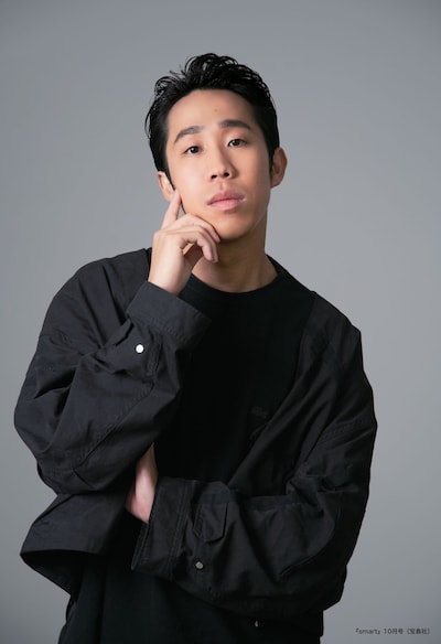 ヘアメイク後のひょっこりはん。（Hair&Make-up: RYO、Photo: CHENCHE KAI）