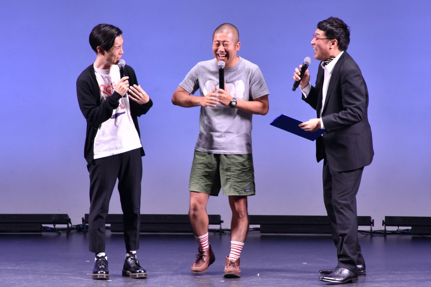 ハライチと南海キャンディーズ山里。