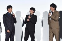 「劇場版おっさんずラブ ～LOVE or DEAD～」初日舞台挨拶の様子。