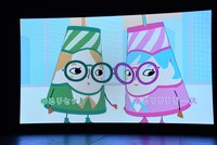 カフェオーレ新商品発表会に登場したVTuberのミス・カフェオーレ。