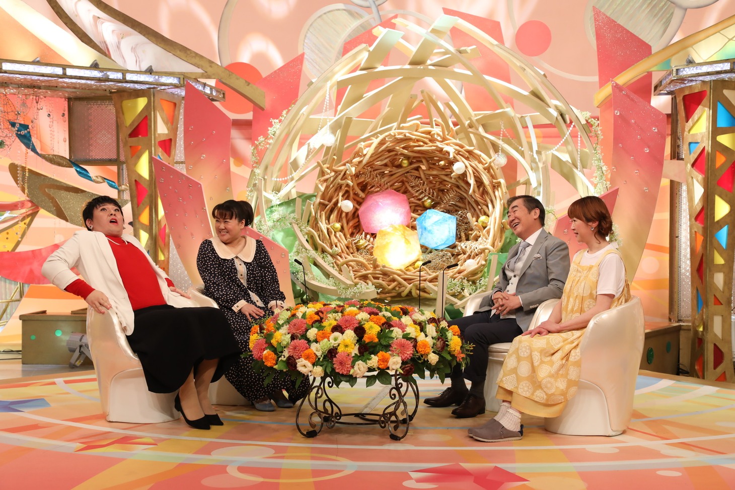 「新婚さんいらっしゃい！」のワンシーン。(c)ABCテレビ