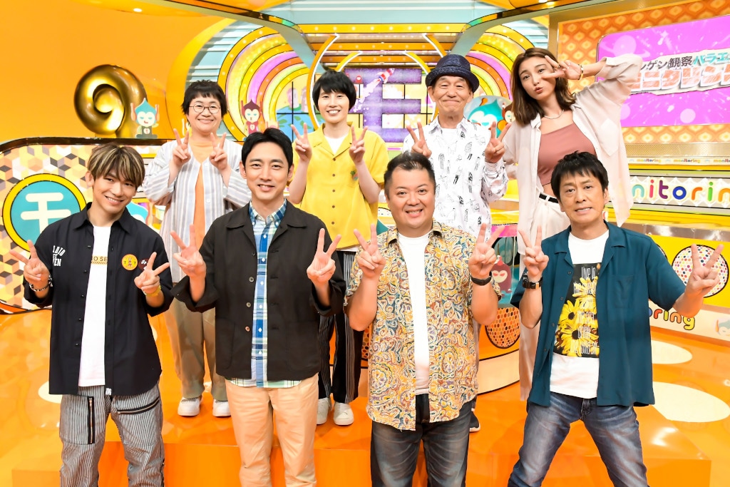 「ニンゲン観察バラエティ モニタリング」のスタジオ出演者。(c)TBS