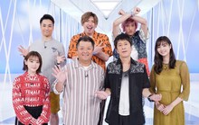 「青春！ダンススタジアム 高校ダンス部 日本一決定戦2019」に出演する（前列左から）生駒里奈、ブラックマヨネーズ、新川優愛、（後列左から）FISHBOY、EXIT。(c)関西テレビ