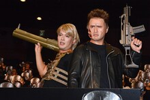 「ターミネーター：ニュー・フェイト」PRイベントに登壇したガリットチュウ。