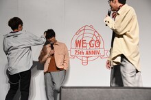 “ゆず立ち”を披露するトット多田。